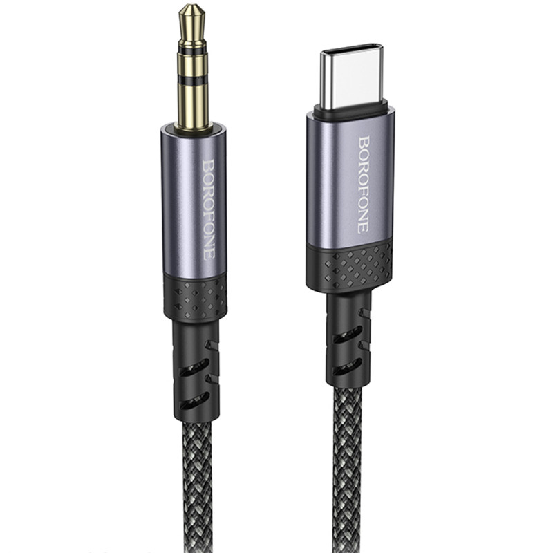 Аудио кабель Aux Borofone BL24 Graceful Type-C to AUX 3.5mm) (1m) Херсон - изображение 1