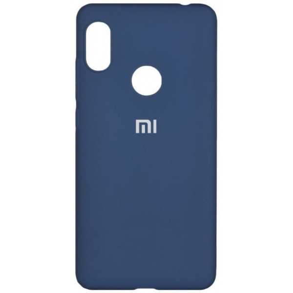 Silicone Case для Xiaomi Redmi 7 Navy Blue (Код товару:10772) Харків - зображення 2