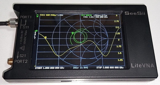 Антенна 680-2700 МГц 8 дБ, до 30 Вт, 32 см, RG 174 3 м, SMA-male (штырь). Смотрите графики КСВ. Дніпро - зображення 5