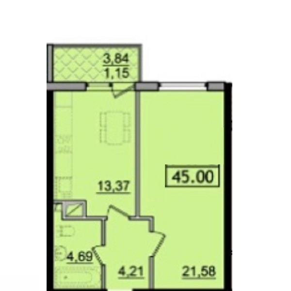 Пропонується до продажу однокімнатна квартира в новому будинку на вул. Сахарова. Одесса - изображение 3