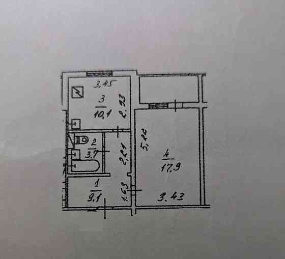 продажа 1-к квартира Киев, Дарницкий, 60000 $ Киев