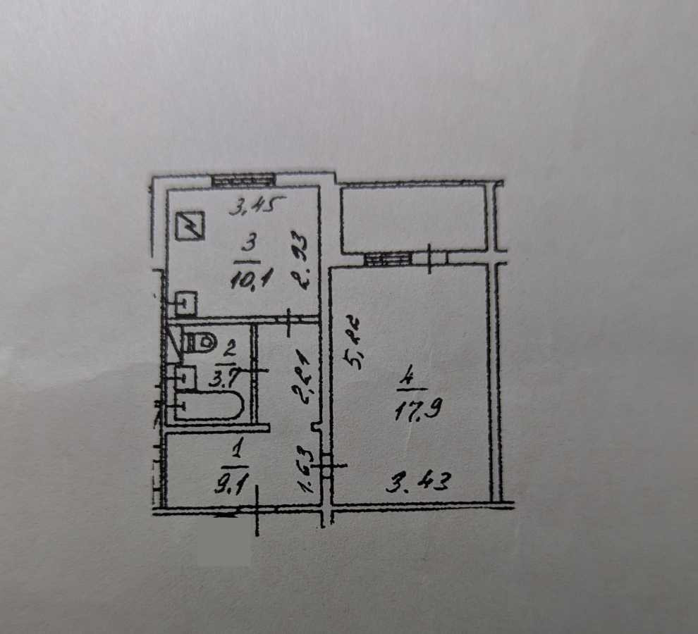 продажа 1-к квартира Киев, Дарницкий, 60000 $ Киев - изображение 3