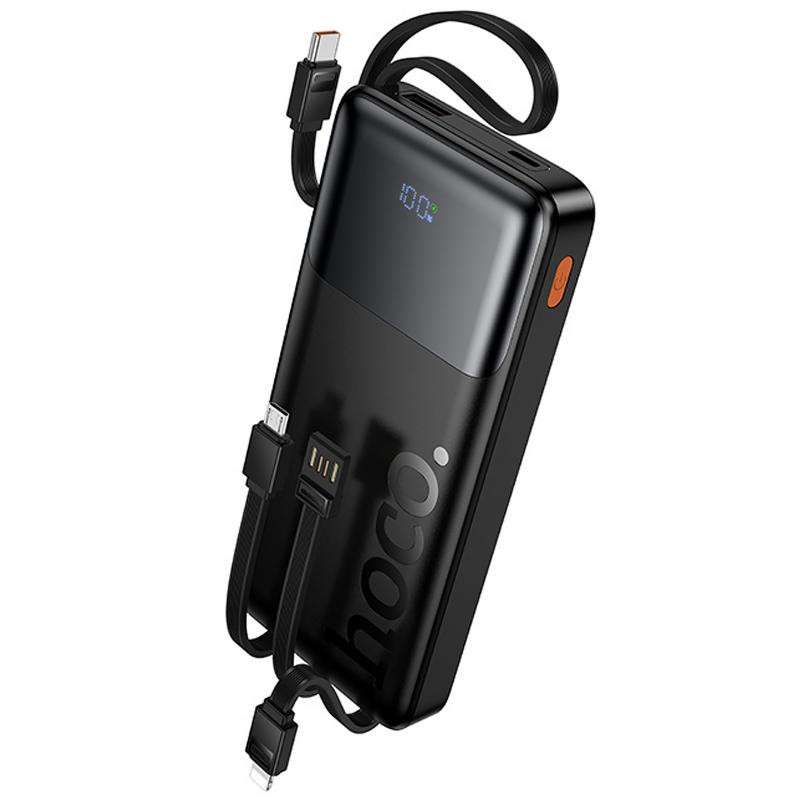 Портативное ЗУ Power Bank Hoco J156 Founder 22.5W+PD20W with 4 cables 10000 mAh Херсон - зображення 1