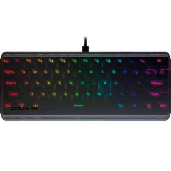 Клавиатура компьютерная проводная Cougar PURI MINI RGB Red Switch CGR-WM1MI-PRMR черная Київ