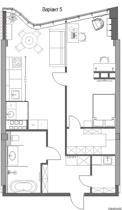 Терміново!Продам двокімнатну квартиру в Аркадії з видом на море Одесса - изображение 6