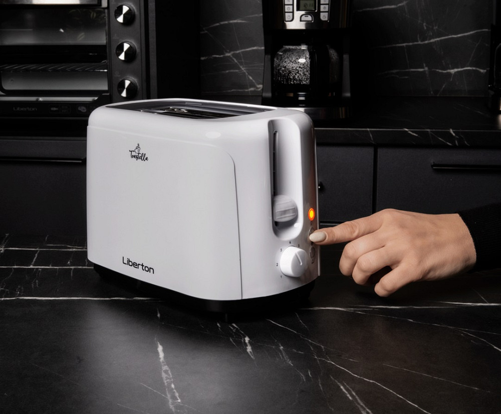 Тостер Liberton LET-5700 700 Вт белый Київ - зображення 2