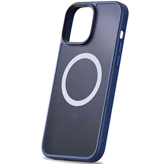 TPU+PC чехол Metal Buttons with MagSafe для Apple iPhone 13 (6.1") Херсон