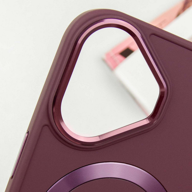 TPU чехол Bonbon Metal Style with MagSafe для Apple iPhone 16 Plus (6.7") Херсон - зображення 8