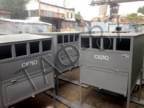 Контейнер для скла металевий Харьков - изображение 1