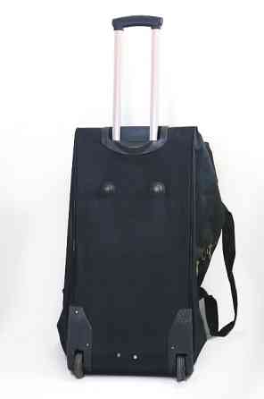 Велика сумка із висувною ручкою на колесах, компактна, збірна. Вишгород