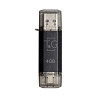 Флеш пам'ять T&G 009 4GB Star Series Black (TG009TC-4GBK) Харків