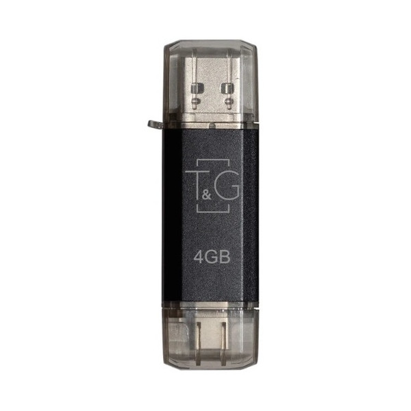 Флеш пам'ять T&G 009 4GB Star Series Black (TG009TC-4GBK) Харків - зображення 1