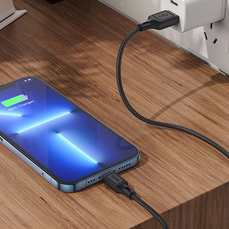 Дата кабель Hoco X90 Cool silicone USB to Lightning (1m) Херсон - изображение 5