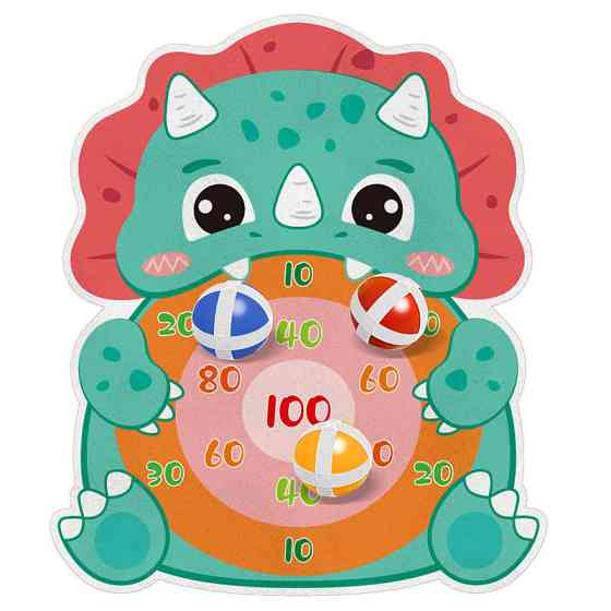 Интерактивная игра Dinosaur Athletics Gun на липучках + мишень Херсон