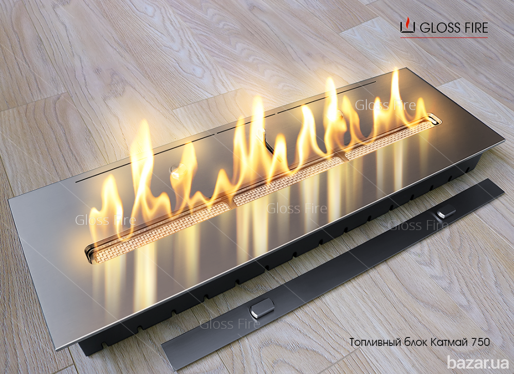 Механічний біокамін Катмай 750 Gloss Fire Харьков - изображение 1