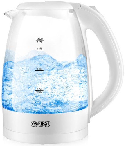 Електрочайник First FA-5404-1-WI 1.7 л белый Киев - изображение 3