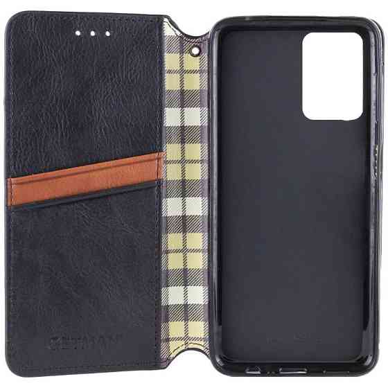 Кожаный чехол-книжка GETMAN Cubic (PU) для Motorola Moto G06 Херсон