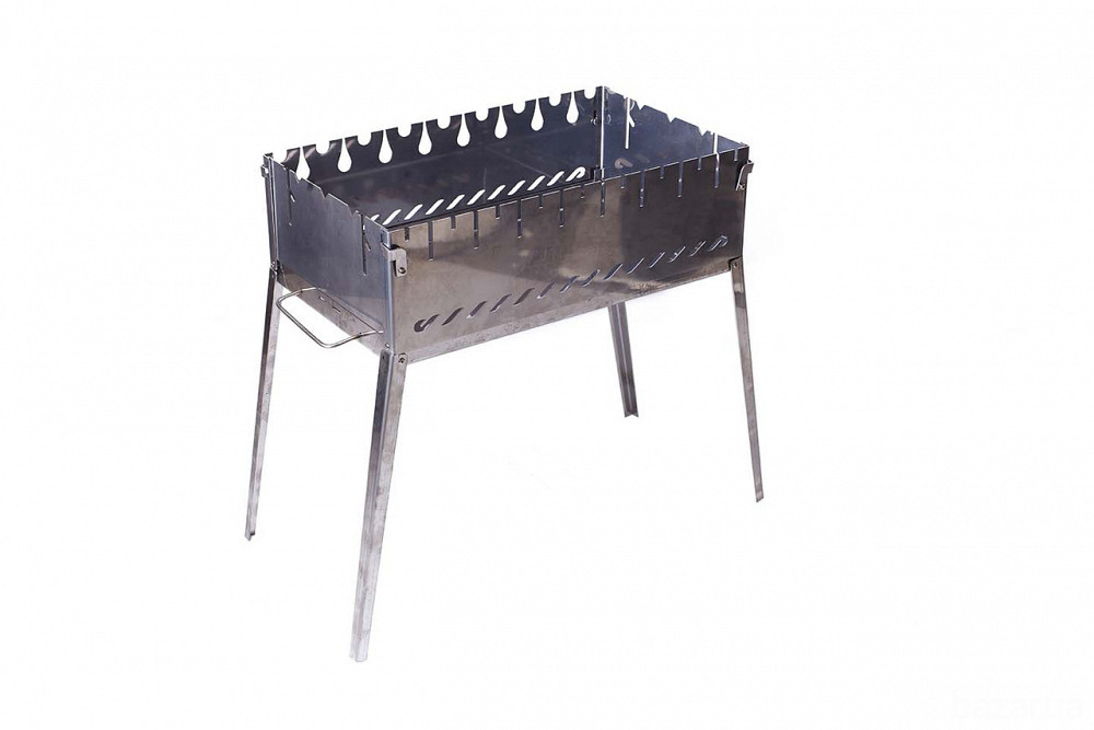 Раскладной мангал из нержавеющей стали Smoke House Case8 DeLuxe Харьков - изображение 7