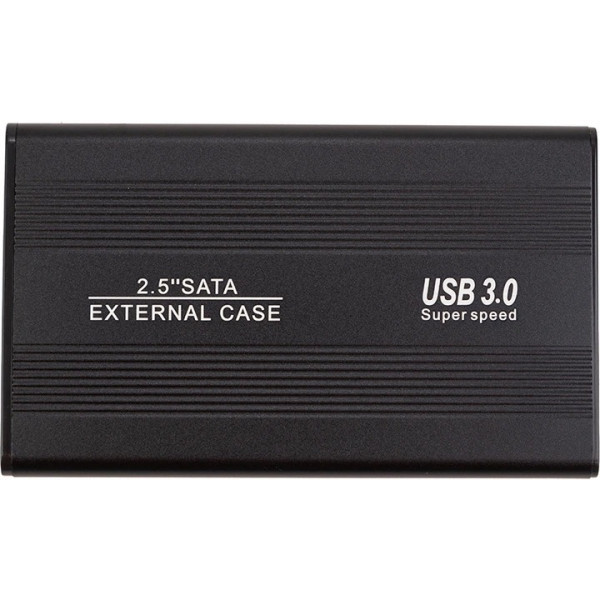 Зовнішня кишеня PowerPlant SATA HDD 2.5 USB 3.0 (HC380008) Black Харків - зображення 1