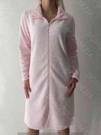 Женский розовый халат из велсофта "Assorty" (90020) (арт. 1634) Кривий Ріг