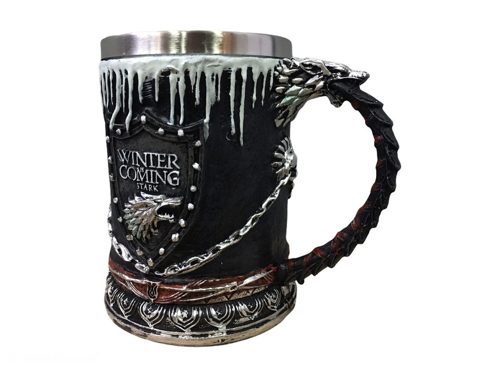 Кружка Чашка Бокал Викинг Воин таинство 3 Молот Тора Нержавеющая Сталь (код 00512) Київ - зображення 4