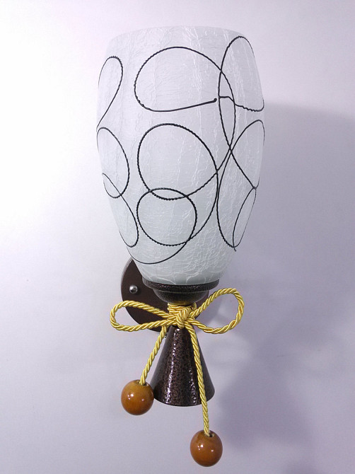 Бра настінна B9000/1 Коричневий 33х13х20 см. Київ - зображення 1