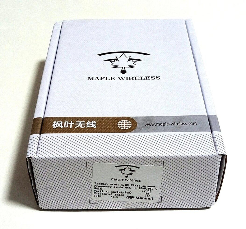 Антенна 5150-5950MHz, до 50 Вт 17dBi пластинчатая RP-Manual Maple Wireless, For FPV Monitor Дніпро - зображення 9