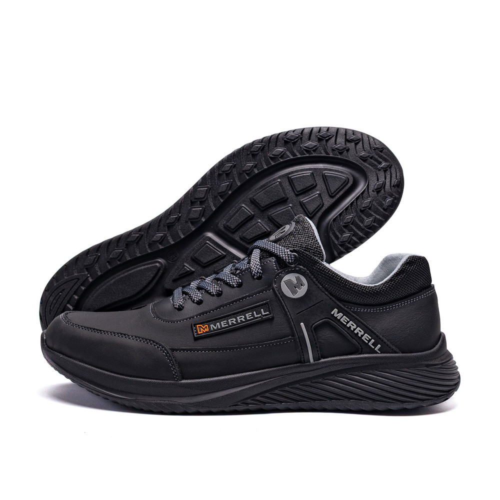 Мужские кожаные кроссовки  M - Grey Киев - изображение 1