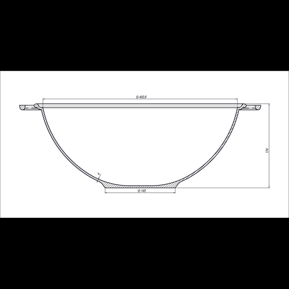Казан чугунный WOK Maysternya с крышкой-сковородой 12л V12СРGr Одесса - изображение 10