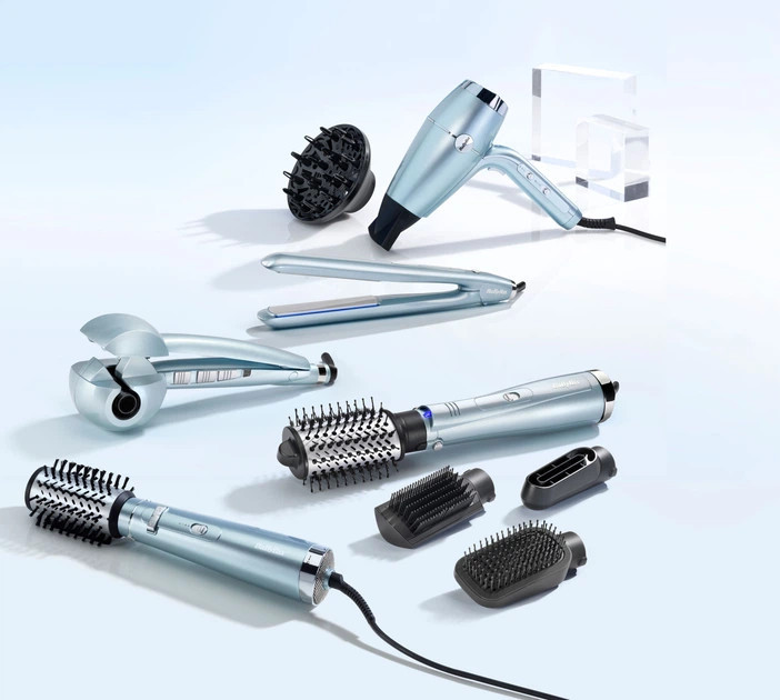 Стайлер для волос Babyliss Hydro Fusion C1700E 33 Вт голубой Киев - изображение 9