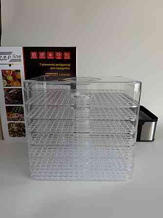 Сушилка для продуктов 7 ярусов Zepline ZP-00349 1000 Вт серебристая Киев