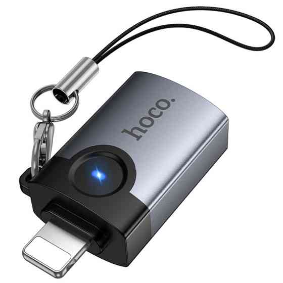 Переходник Hoco UA46 Lightning Male to USB Female USB2.0 Херсон