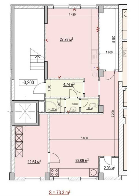 продажа офисное помещение Киев, Шевченковский, 66600 грн. Київ - зображення 11