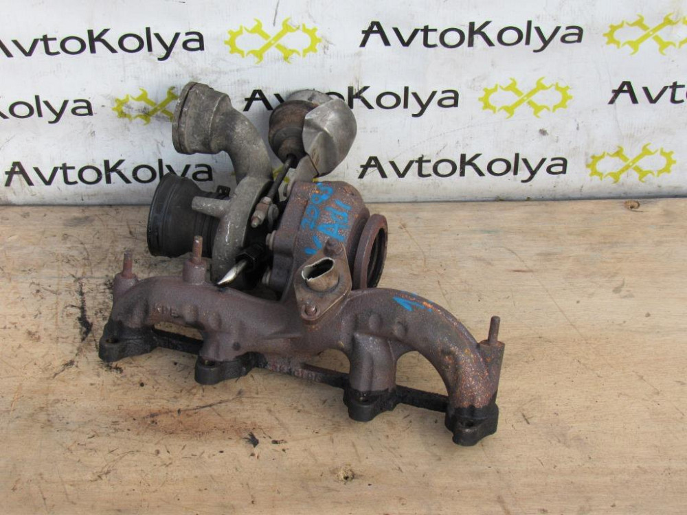 Турбина 77 кВт VW Caddy 1.9 tdi 2004-2010 (038253014G) Ковель - зображення 3