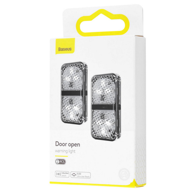 Автомобильная лампа Baseus Warning Light, дверная, (2 шт/уп) (CRFZD) Херсон - зображення 9