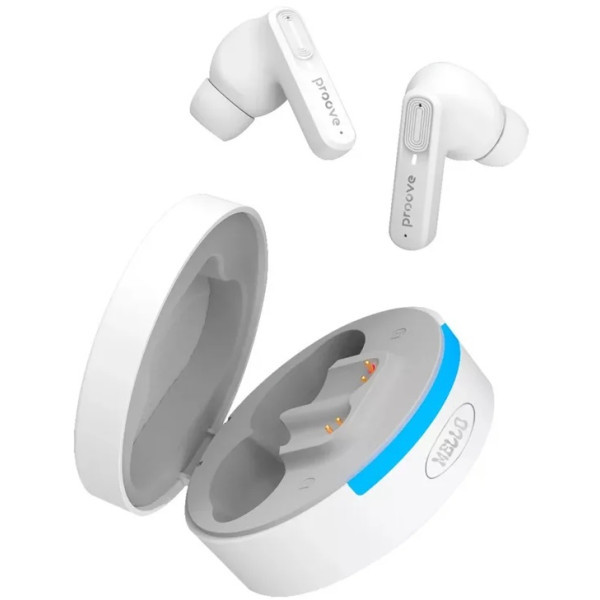 Bluetooth-гарнітура Proove Mello TWS with ANC (APP) White (TWML0001AP02) Харків - зображення 2