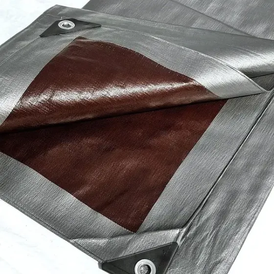 Тент 210г/м2  2мх3м  тарпаулиновый  "PLANDEKA" для защиты от ветра Харків