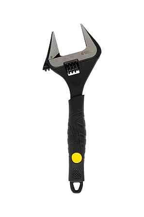 Ключ разводной MASTERTOOL 200 мм 0-38 мм тонкие губки CrV рукоятка с TPR накладкой 76-0322 Харків