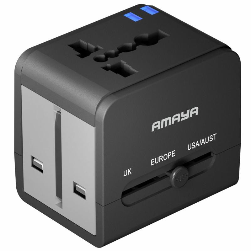 Сетевой универсальный переходник Amaya X10W 10W + 1USB-A/1C Херсон - изображение 1