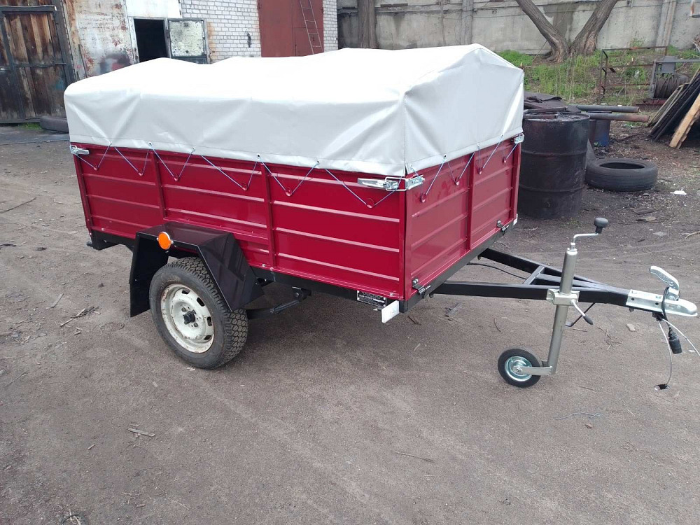 Кременчугский Завод продает прицепы.АКЦИЯ!Тент и брызговики в подарок. Зіньків - зображення 1
