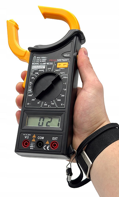 Цифровые токовые клещи с термопарой PeakMeter M266C Харьков - изображение 10