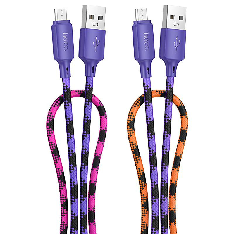 Дата кабель Hoco X116 Meridian USB to MicroUSB 2.4A (1m) Херсон - зображення 1
