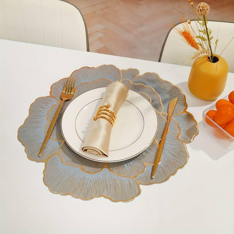 Подставки Пивония Leeseph 38см 2 шт серо-золотистые Одесса - изображение 6