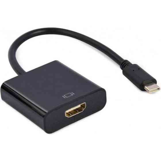 Адаптер Cablexpert USB Type-C - HDMI (M/F) Black (A-CM-HDMIF-04) (Код товару:34622) Харків