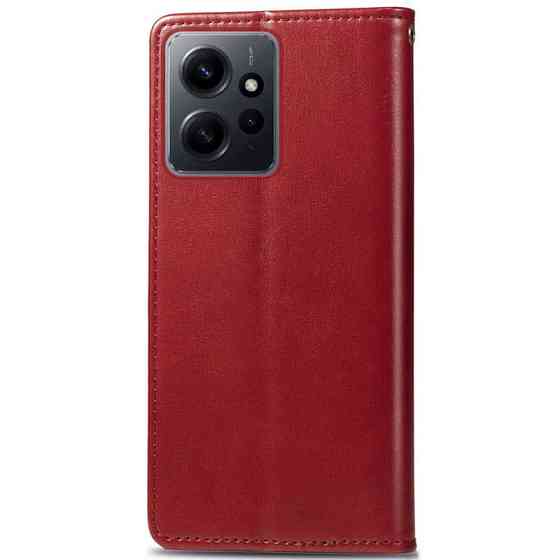 Кожаный чехол-книжка GETMAN Gallant (PU) для Xiaomi Redmi Note 12 4G Херсон