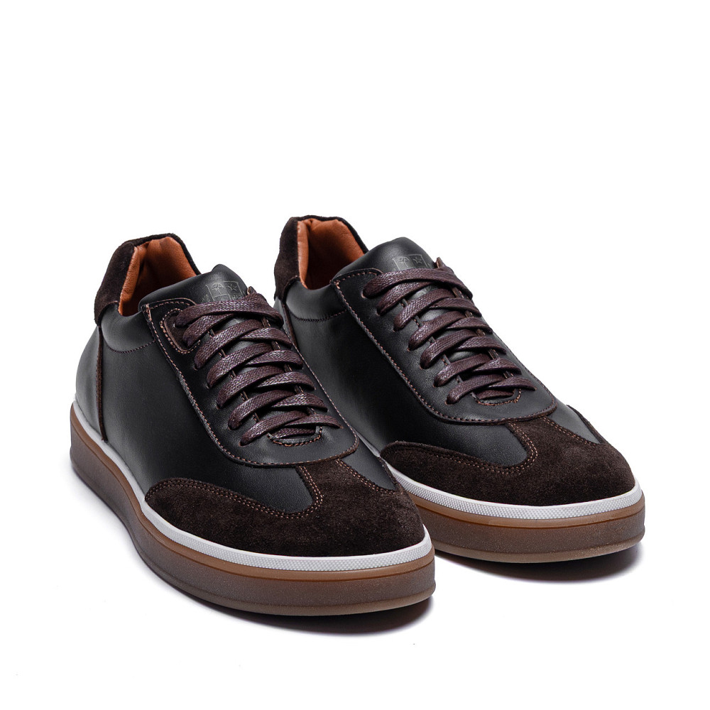 Мужские кожаные кроссовки Classic Brown Київ - зображення 3