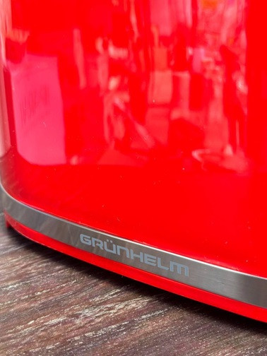 Тостер Grunhelm GTR018R 850 Вт красный Киев - изображение 2