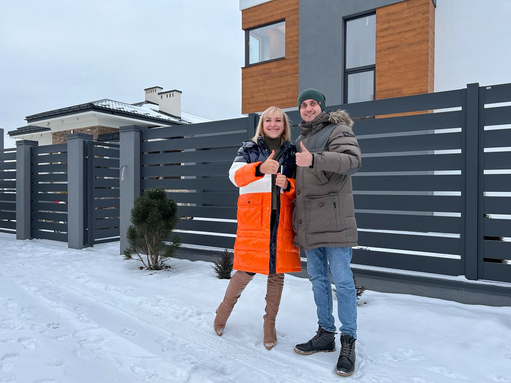 "Сучасний металевий паркан - огорожа Ранчо від виробника " Херсон - изображение 1