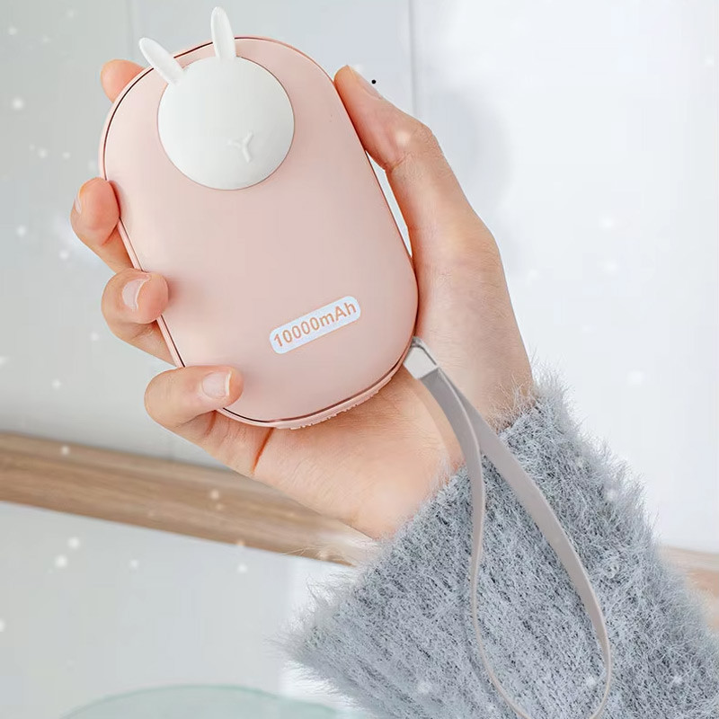 Портативное ЗУ Power Bank GXZ-N705 2in1 с обогревателем для рук 10000 mAh Херсон - зображення 4