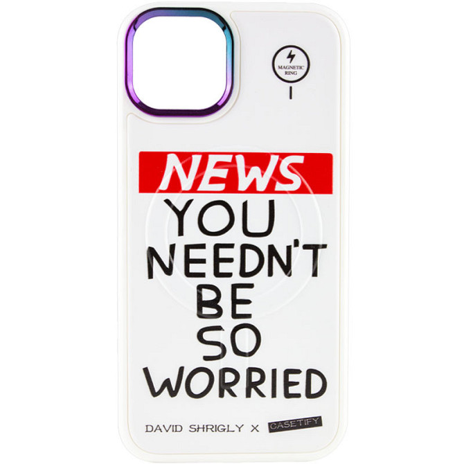 TPU+PC чехол Funny pictures with MagSafe для Apple iPhone 12 Pro / 12 (6.1") Херсон - изображение 1